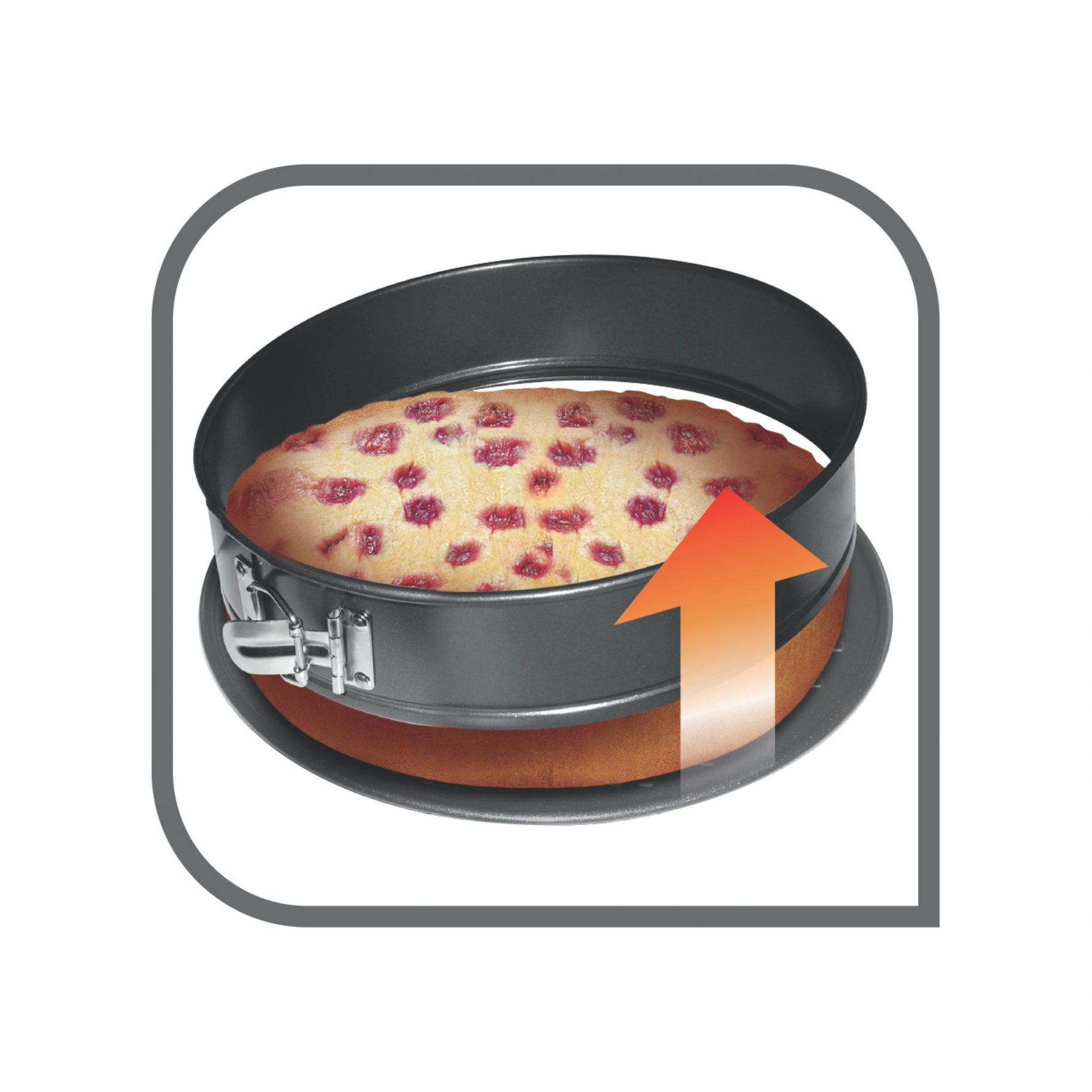 Moule Savarin à Charnière Easy Grip 25cm