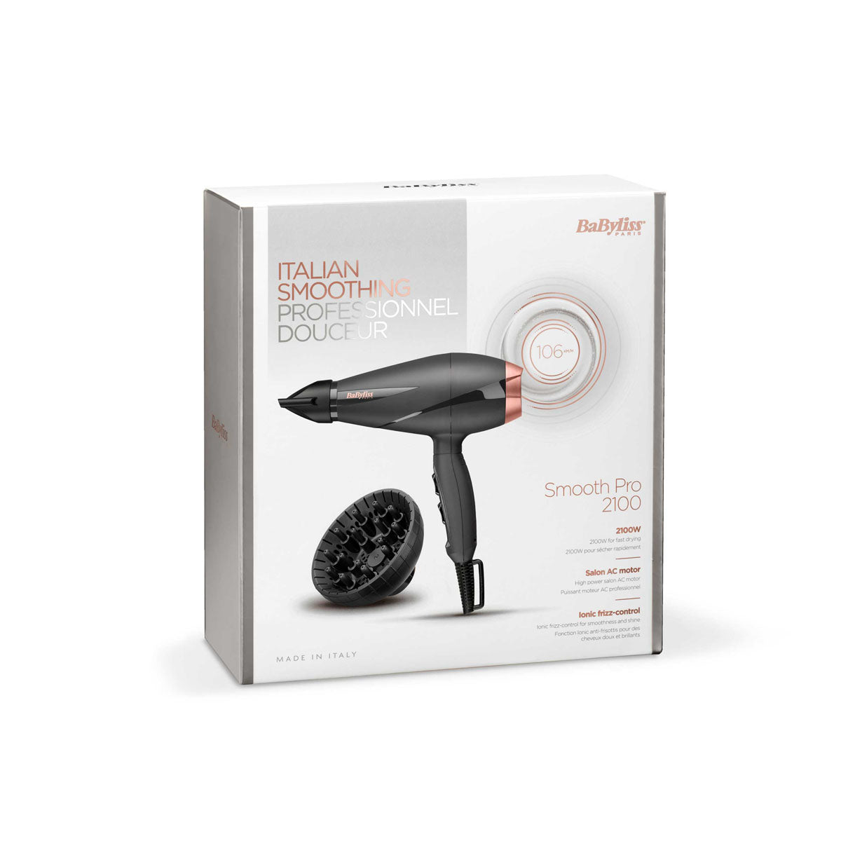 Sèche-Cheveux Smooth Pro 2100