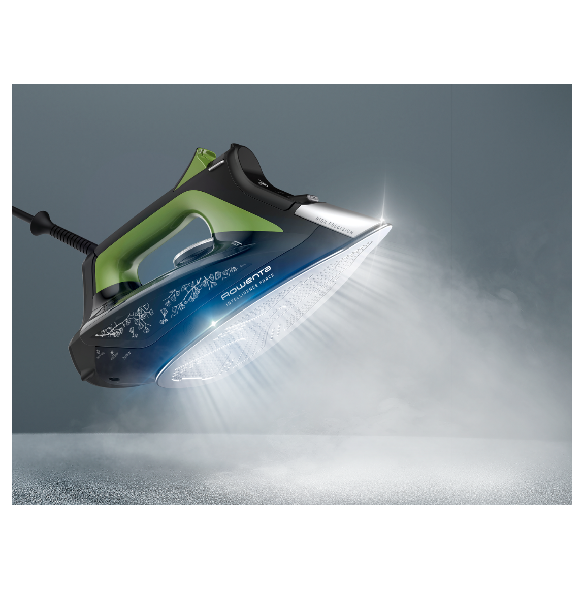 Fer Vapeur Eco Intelligence 2500W Noir/Vert