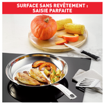 Poêle Inox Intuition 24cm