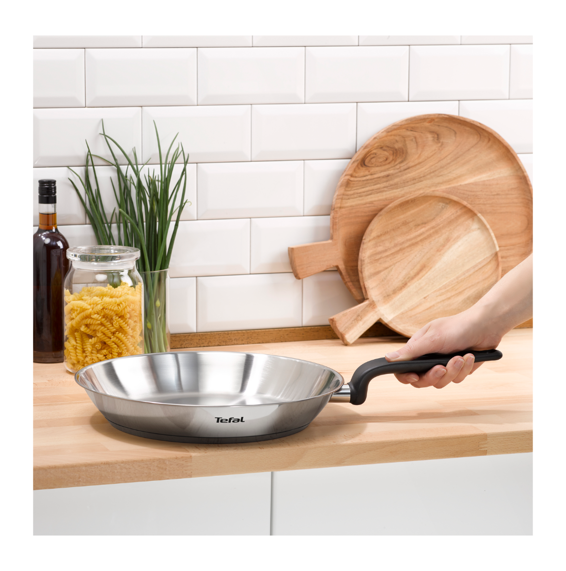 Poêle Inox 30cm Primary