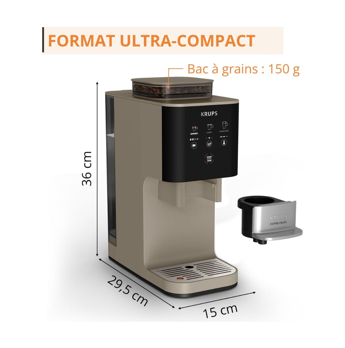 Machine à Café Expresso Automatique Crush Extra