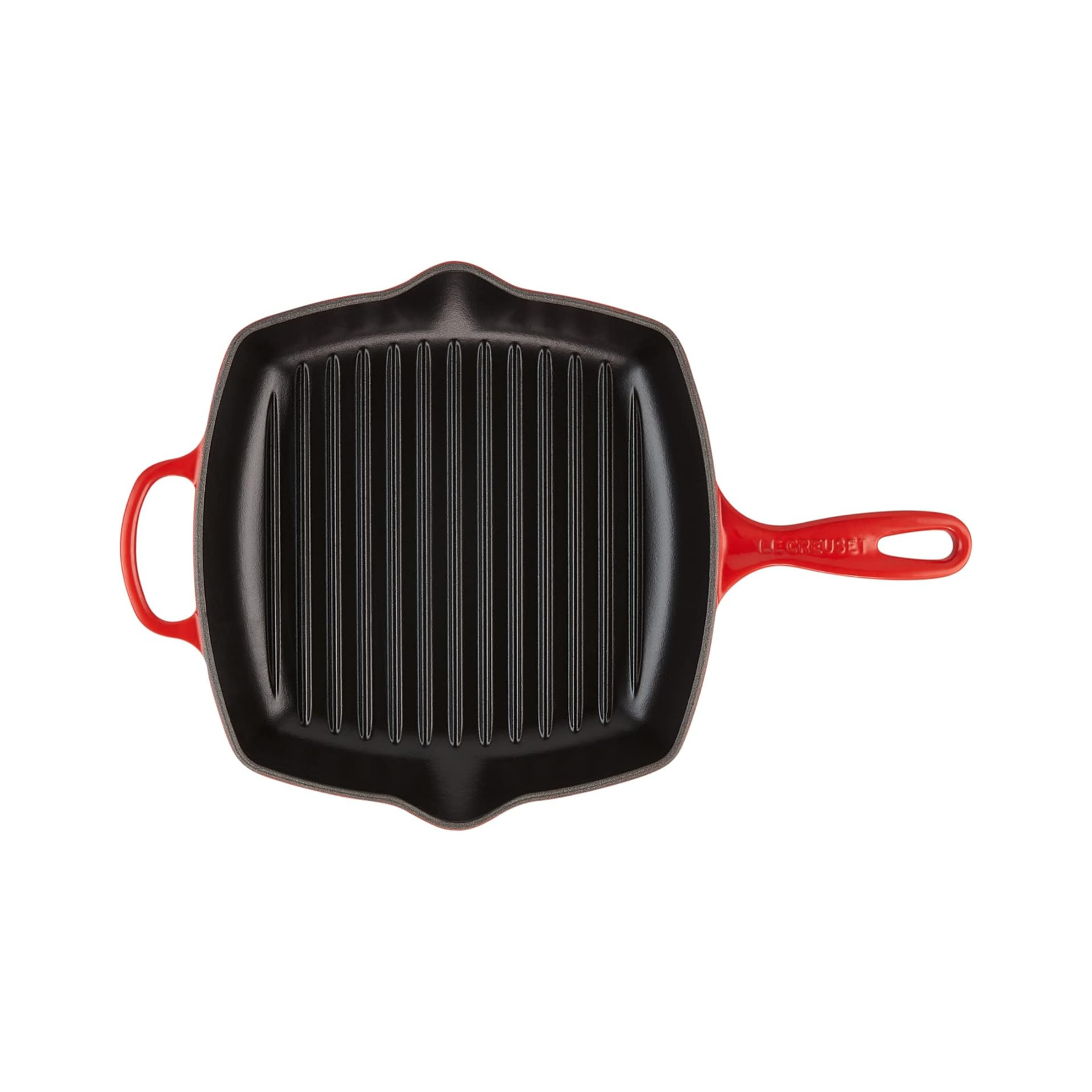 Skillet 26cm Grill Carre en Fonte Émaillée