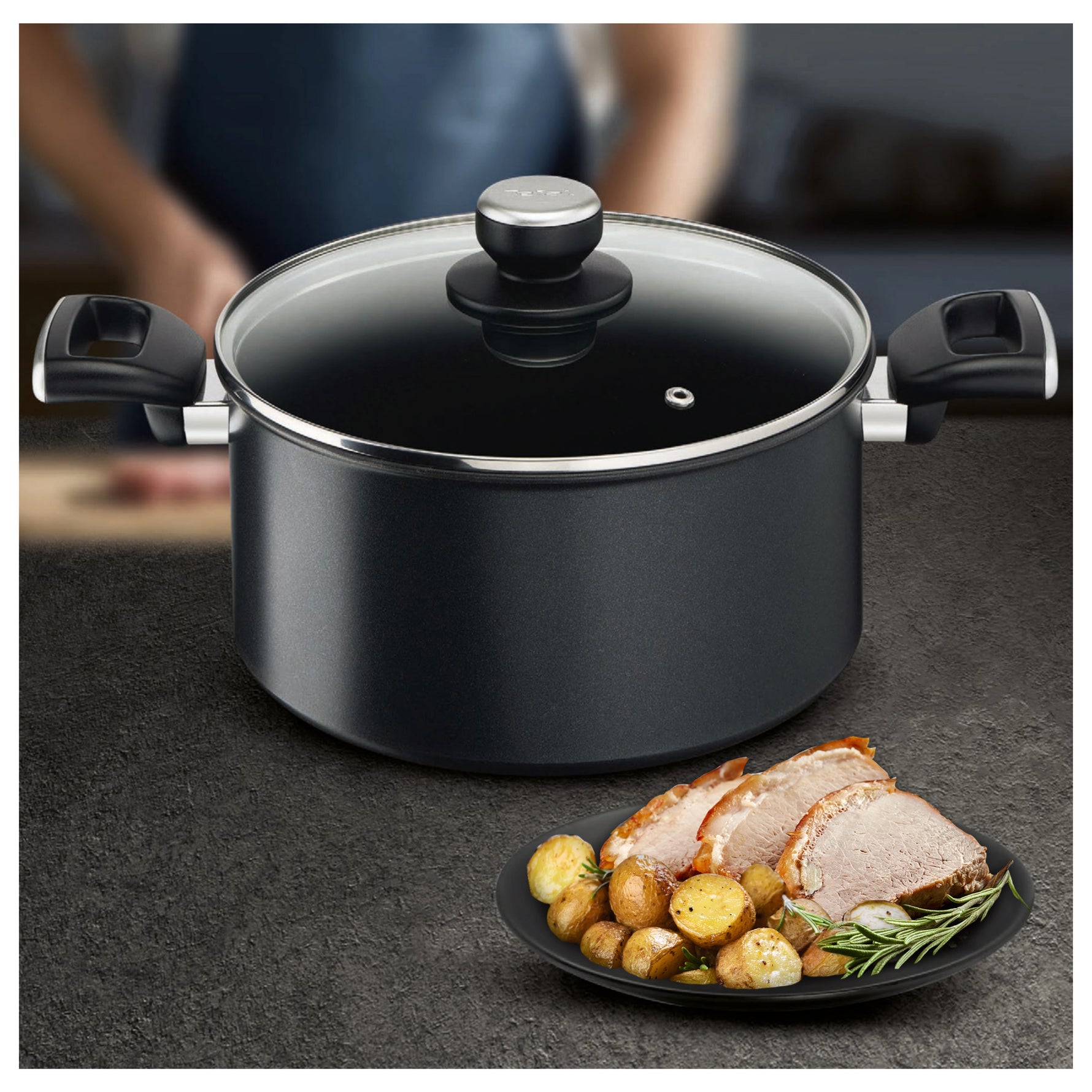 Faitout 24cm Unlimited + Couvercle