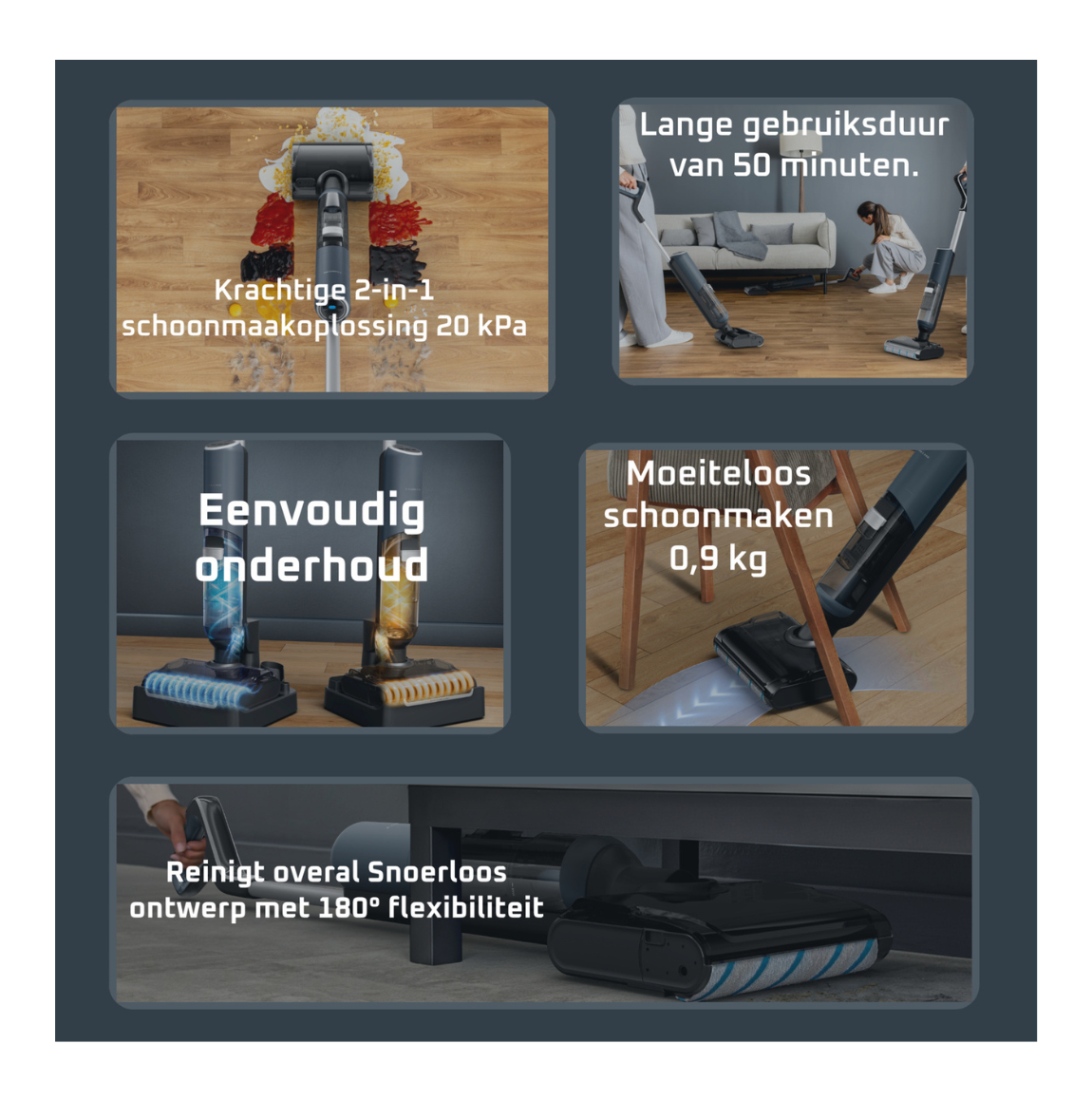 Aspirateur Laveur Rowenta X-Clean 5 Pro