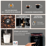 Machine à Café Essential avec Broyeur à Grain + Ecran