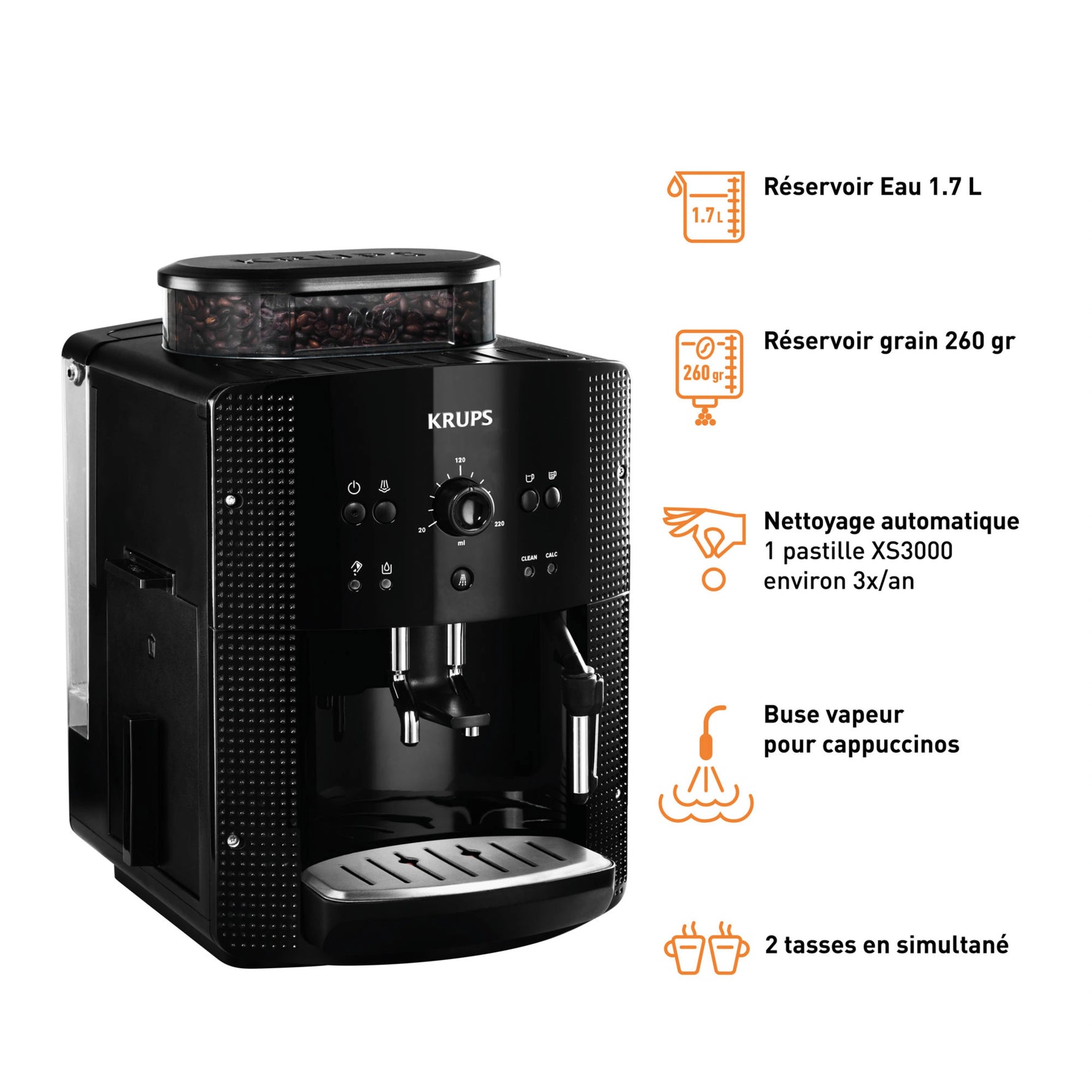 Machine à Café Essential Avec Broyeur à Grain