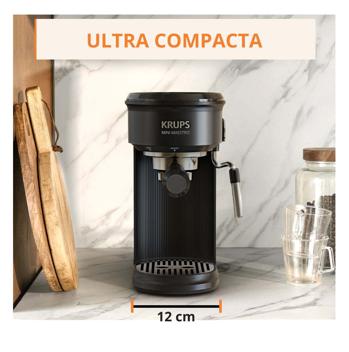 Machine à Café Expresso Mini Maestro Noir