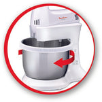 Batteur Avec Bol Quick Mix 300W Gris/Inox