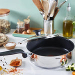 Sauteuse Inox 24cm Primary Avec Revêtement