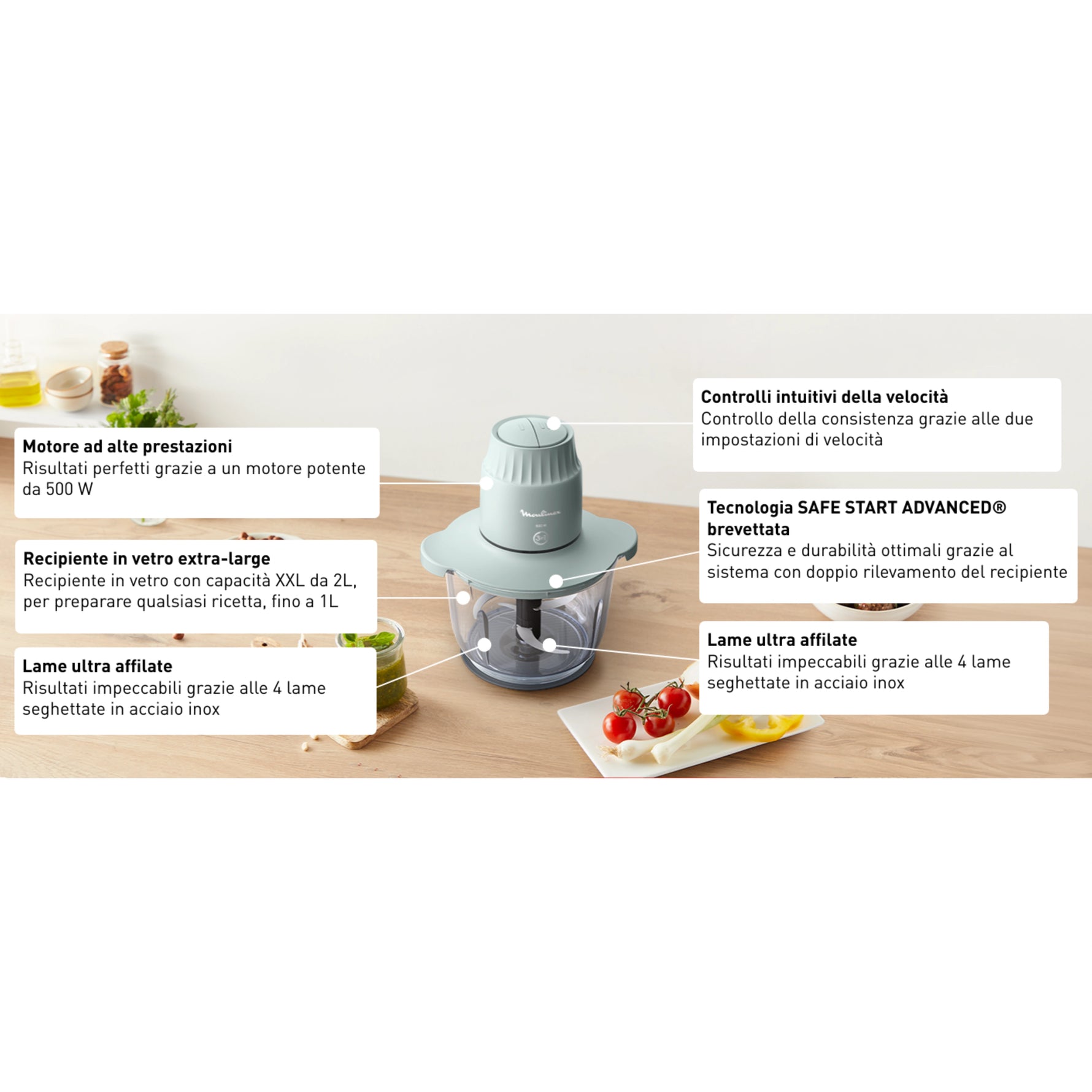 Hachoir Choppeo 1L