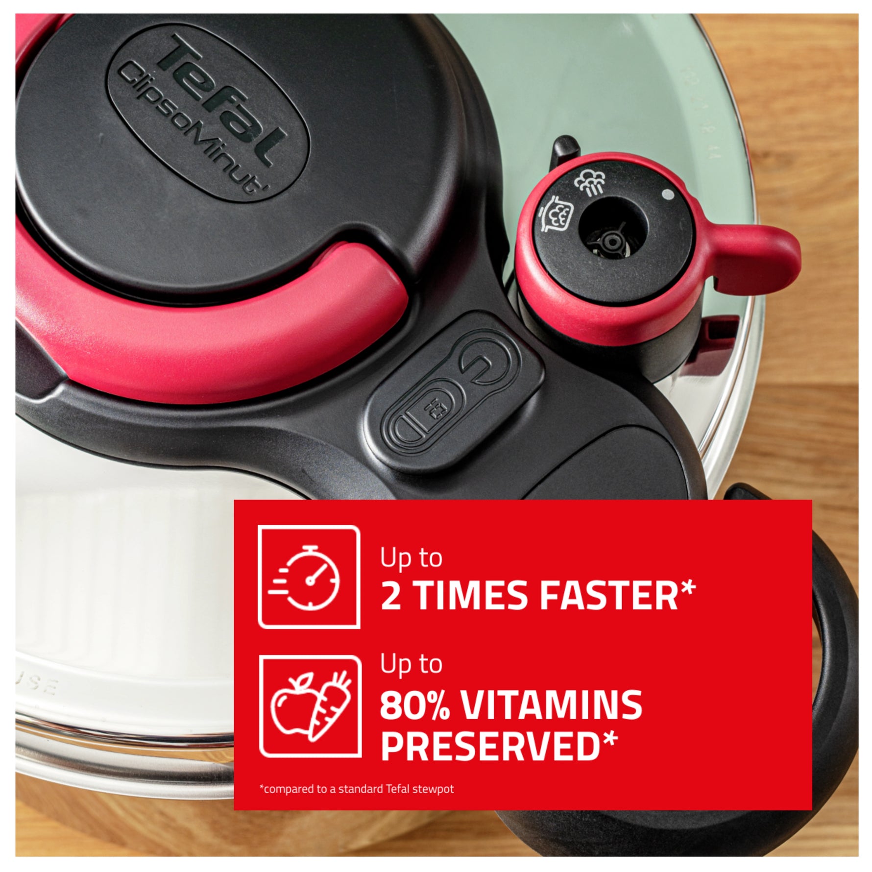 Cocotte Clipso Minut Easy 6L