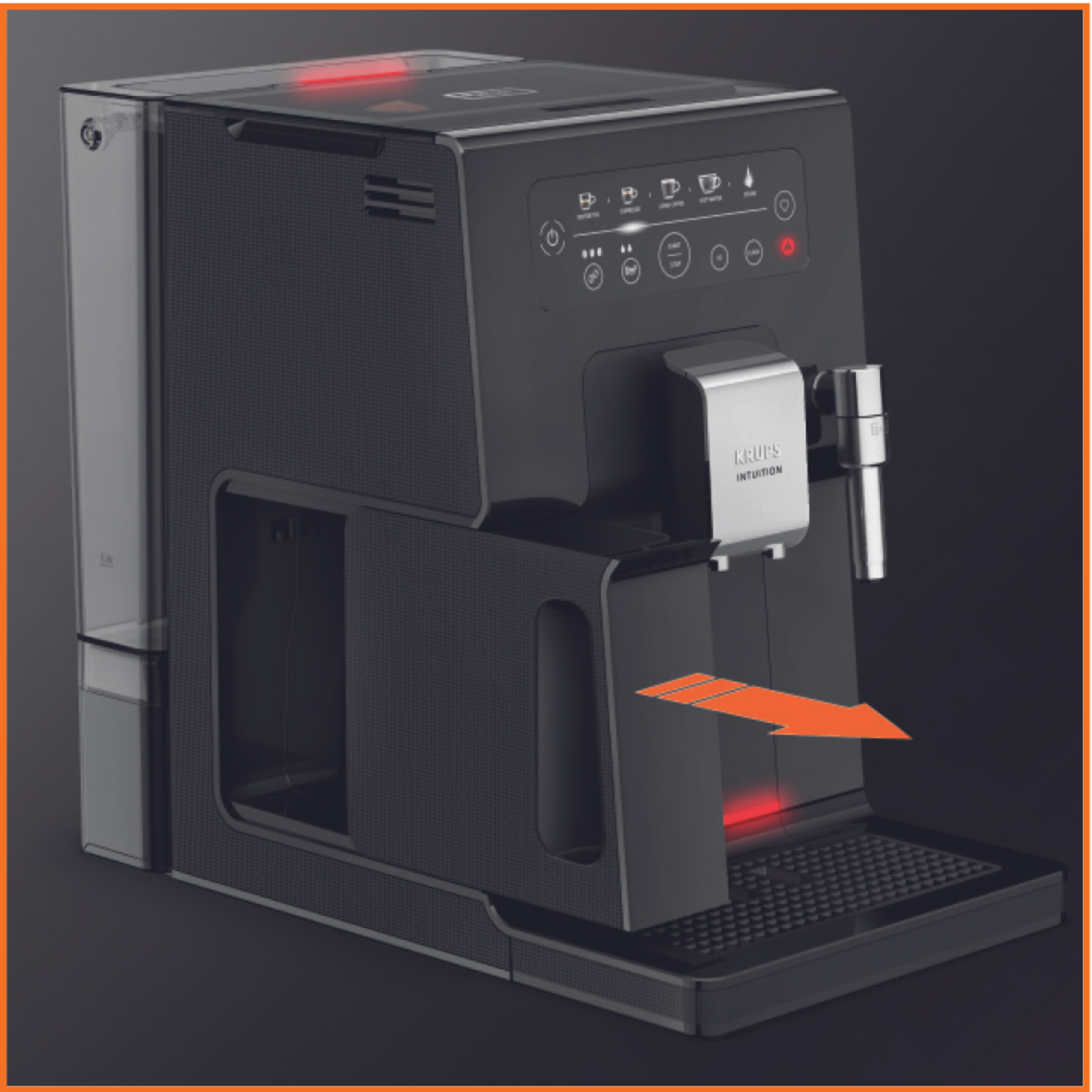 Machine à Café Intuition avec Broyeur à Grain