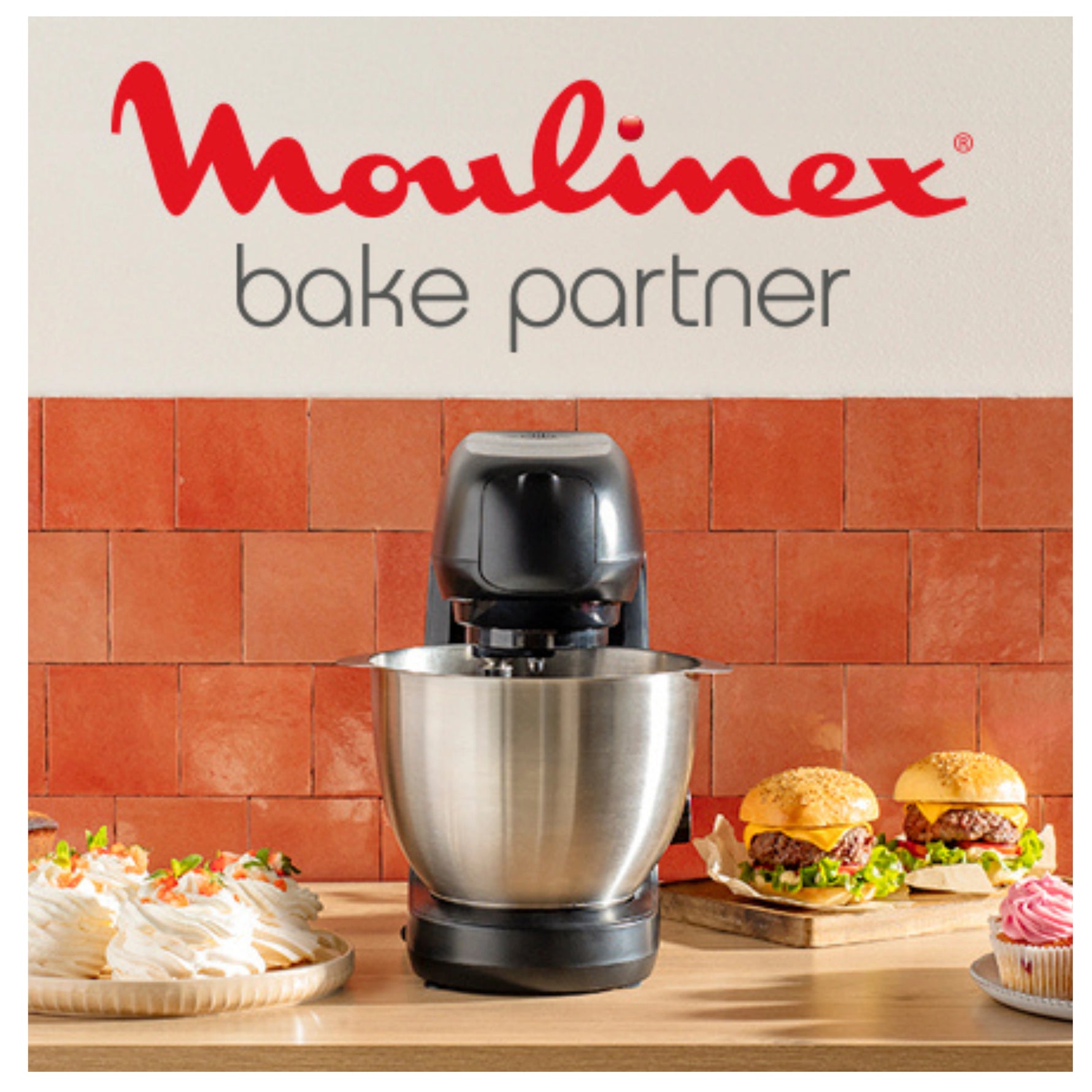 Robot Pétrin MasterChef Bake Partner 1100W