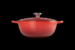 Marmite  En Fonte Emaillée 26cm Cerise