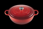 Marmite En Fonte Emaillée 32cm Cerise