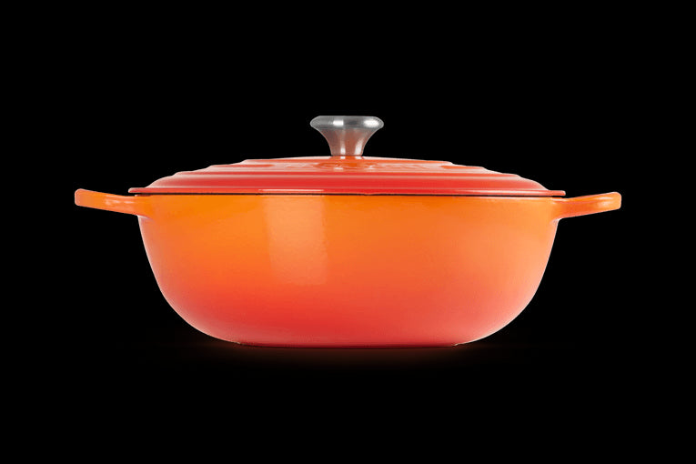 Marmite En Fonte Emaillée 32cm Volcanique