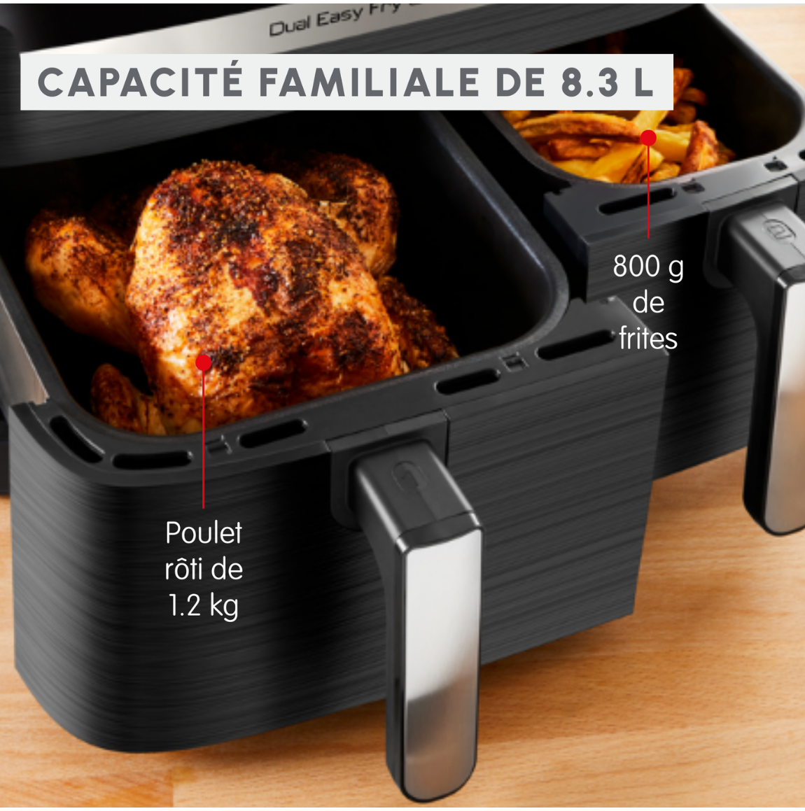 AirFryer Dual Easy Fry & Grill