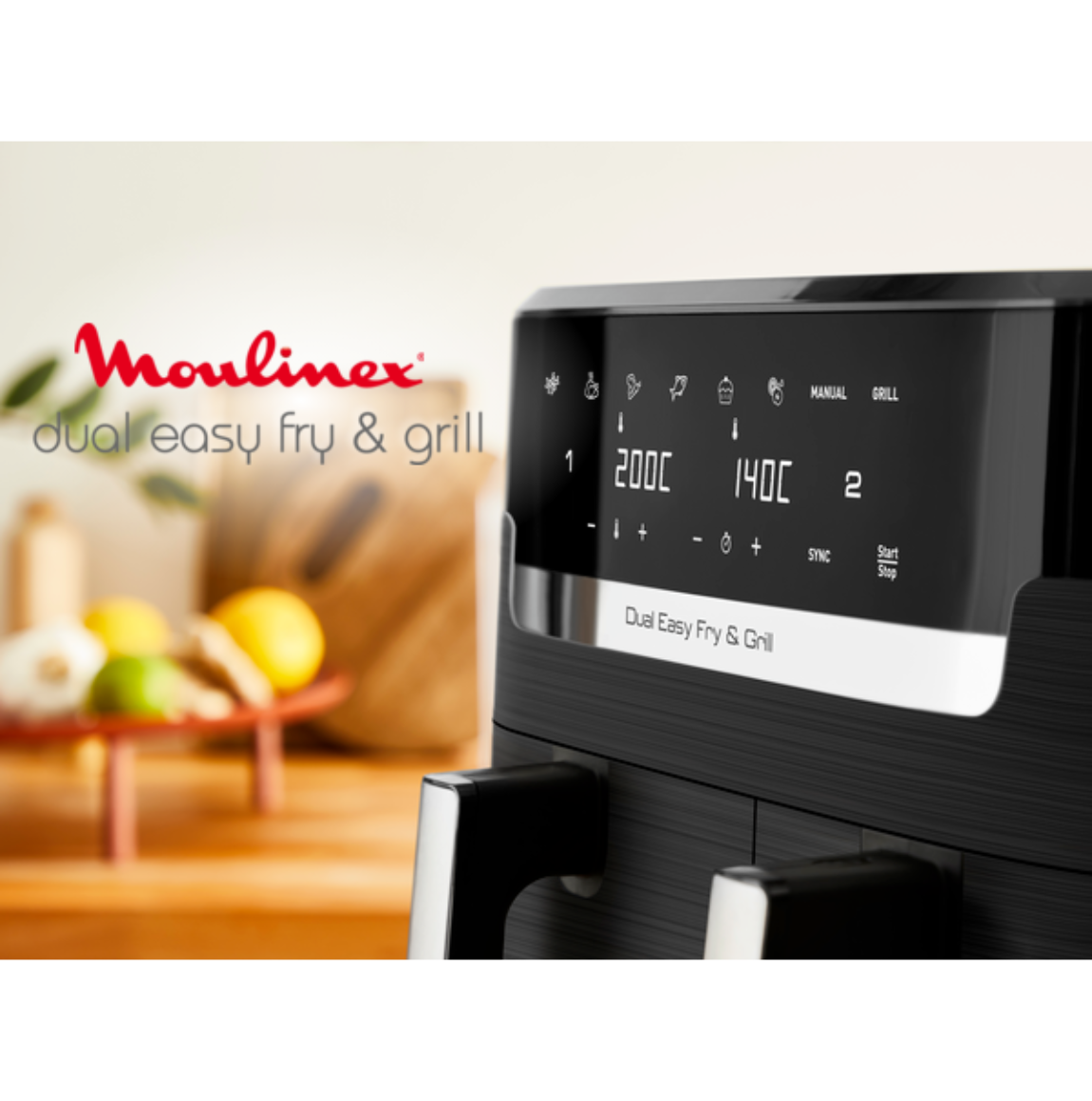 AirFryer Dual Easy Fry & Grill