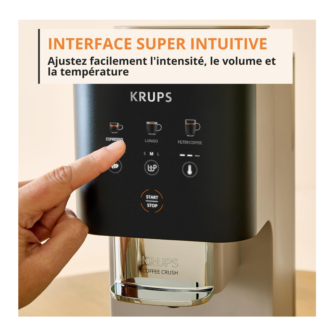Machine à Café Expresso Automatique Crush Extra