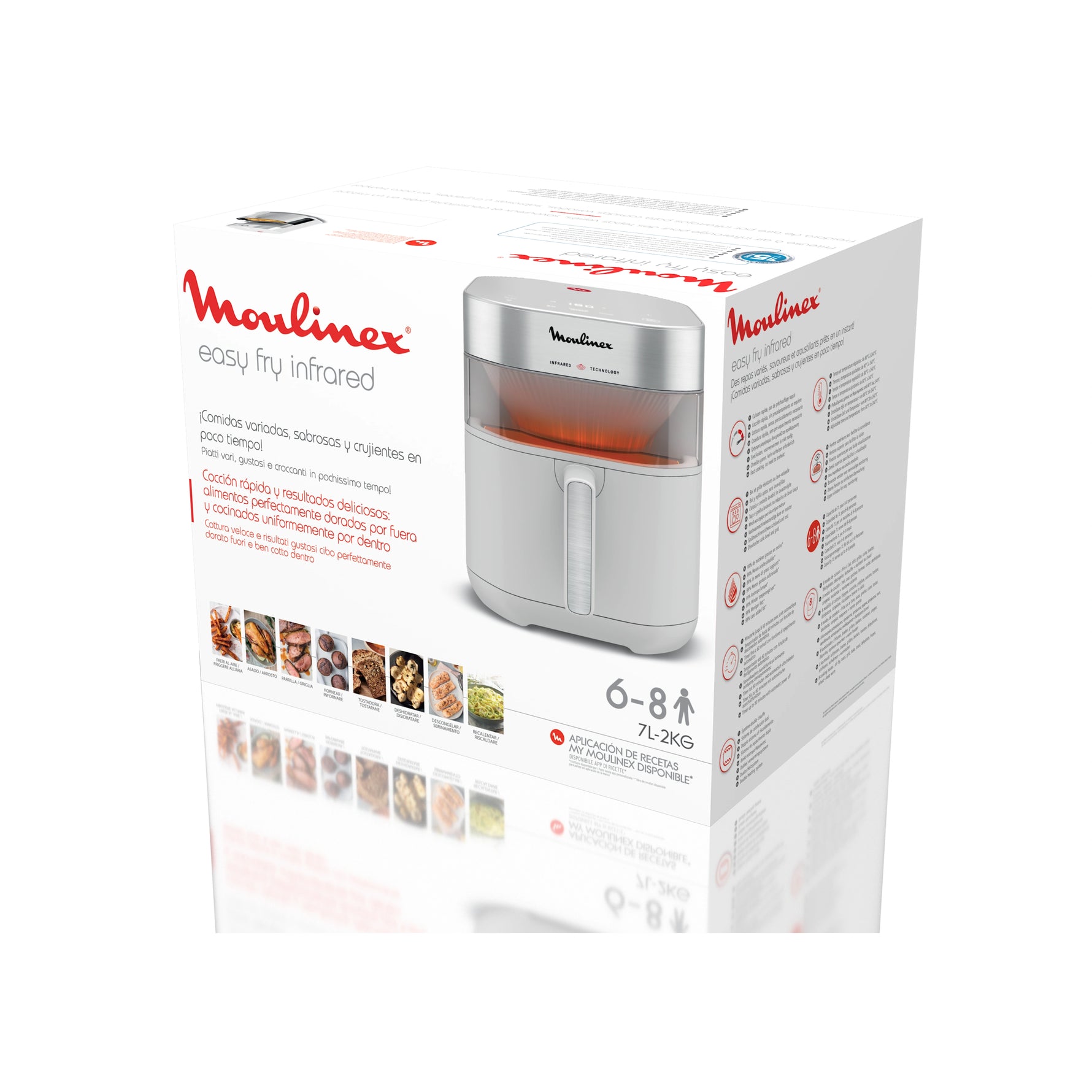 Friteuse Sans Huile Easy Fry Infrared 7L