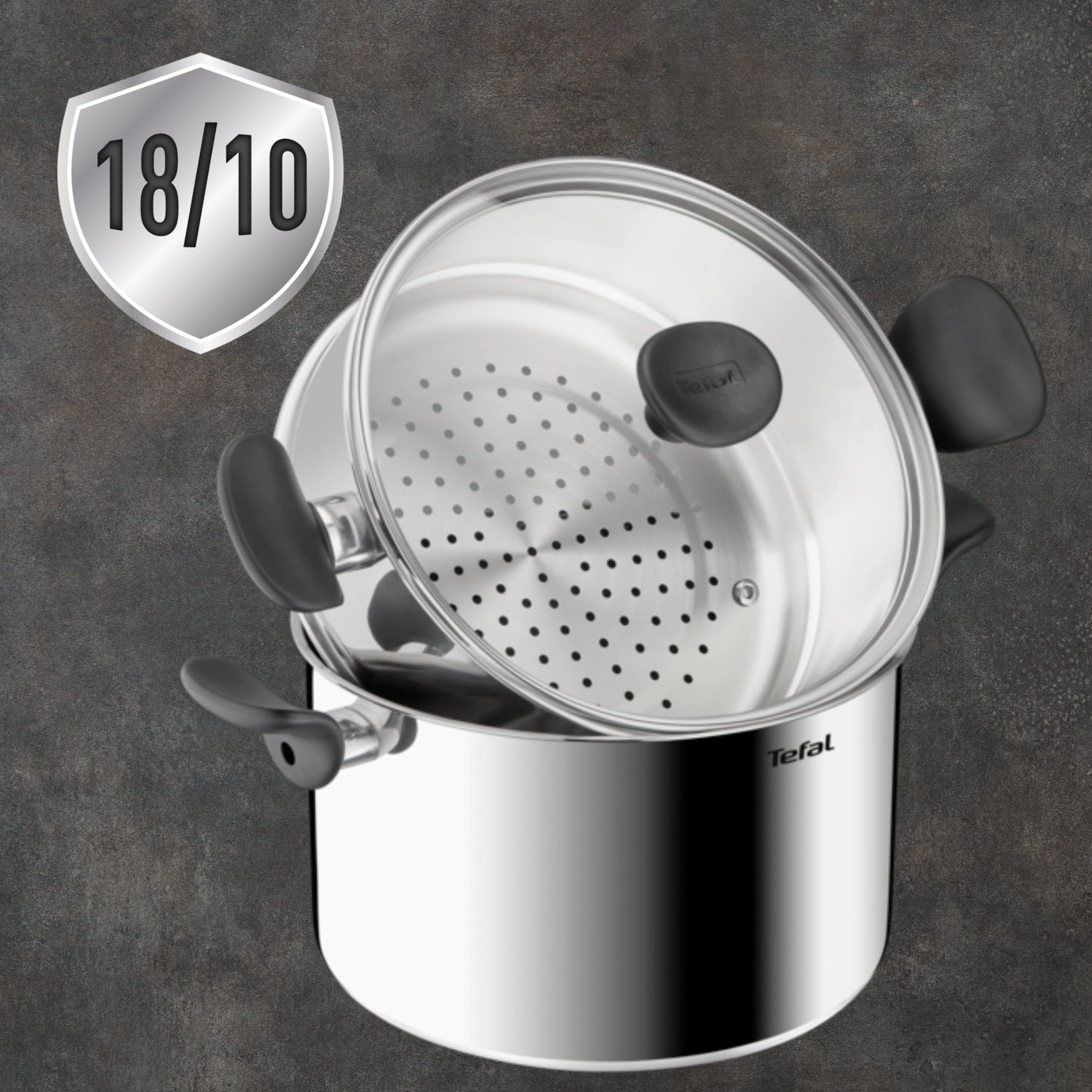 Couscoussier Inox 24cm Primary