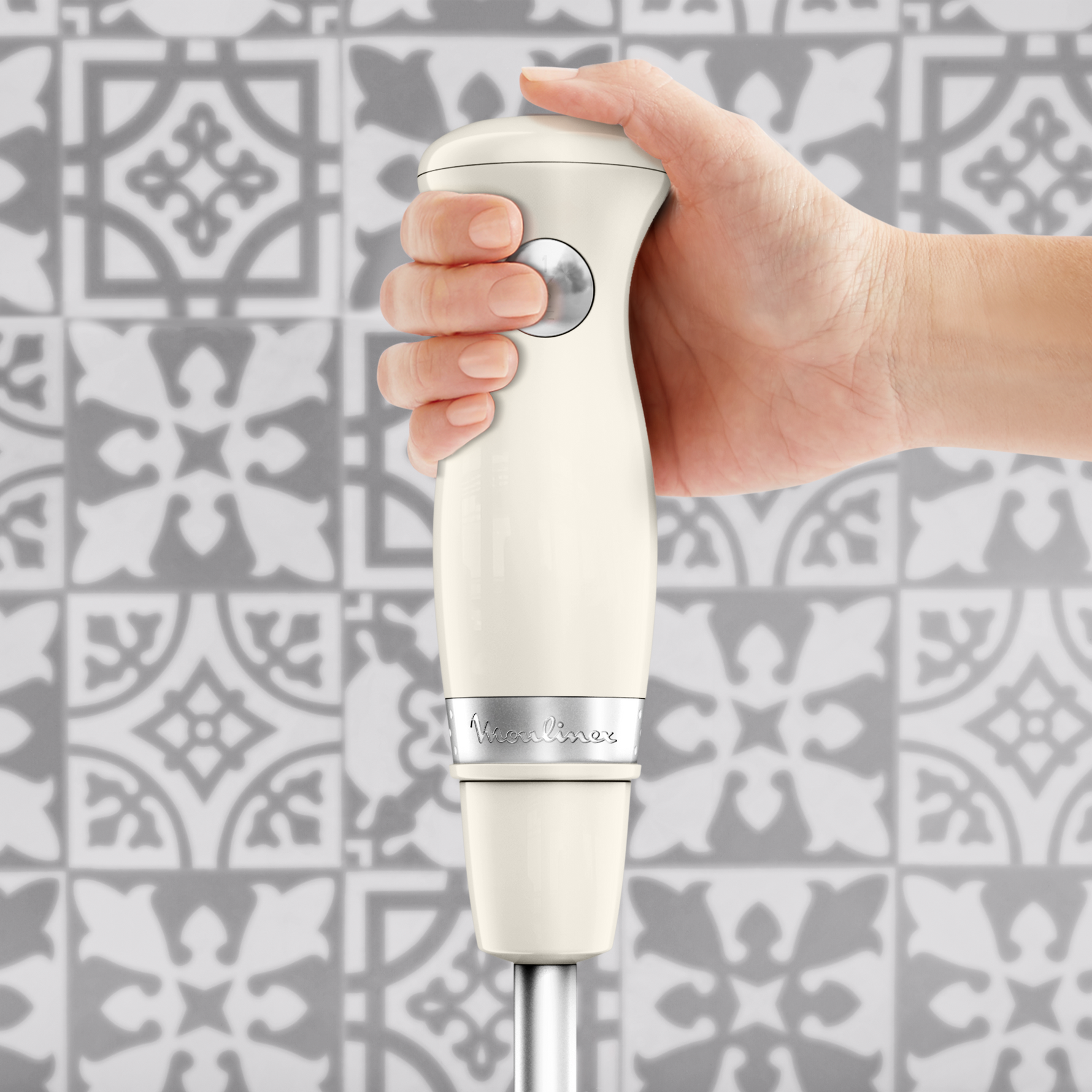 Mixeur Plongeant Soleil 450W Ivoire