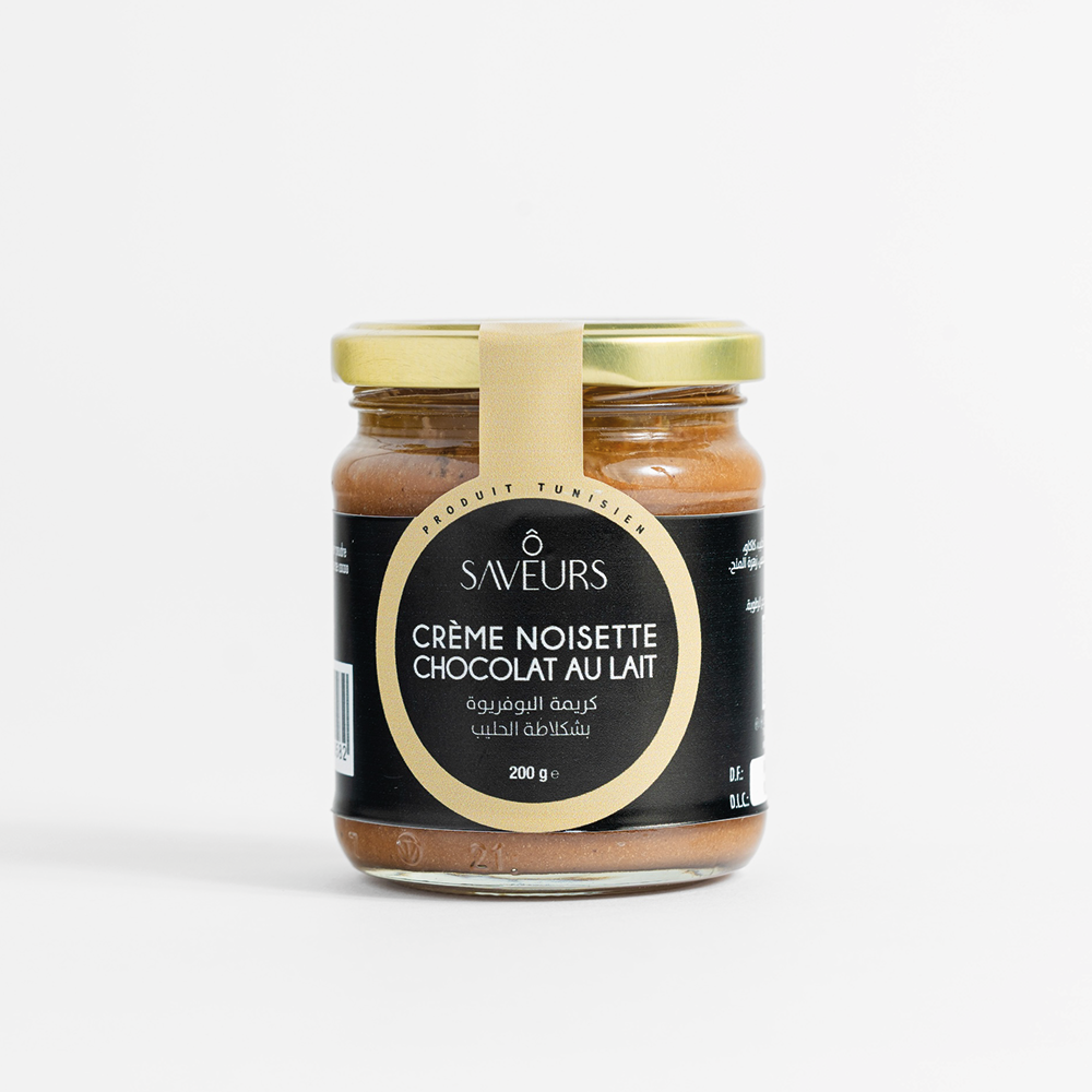 Crème Noisette Chocolat Au Lait 200g